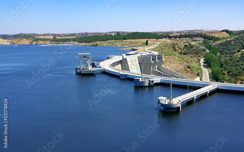 Alqueva barrage, south of Portugal. photo