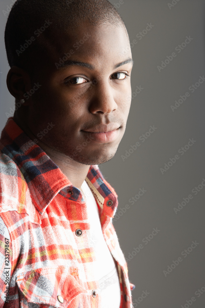 Fashionable Young Man Wearing Casual Clothes In Studio Fashionable Young Man Wearing Casual Clothes In Studio