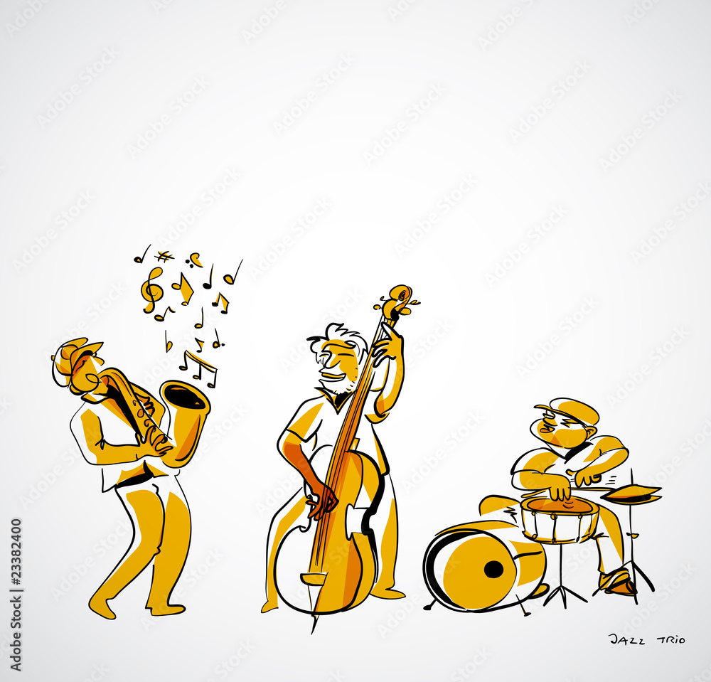Photography Poster Jazz trio | Wall Art | Abposters.com