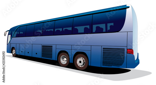 Large tourist's bus