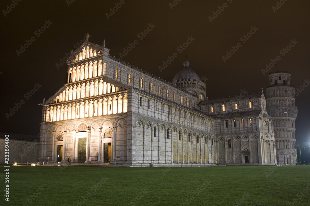 Pisa - cathedral Santa Maria assunta - night