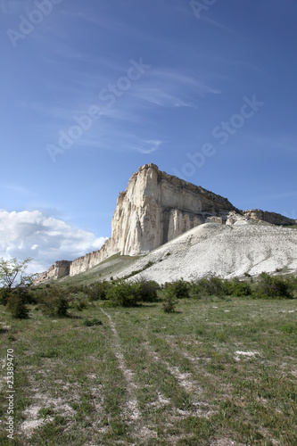 Crimea, a mountain is the White cliff