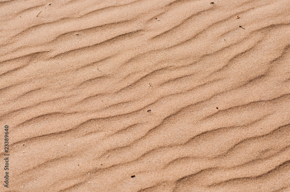 Fototapeta premium Textured sand as background