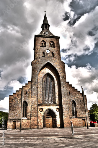 Cathédrale Saint-Knud d'Odense HDR