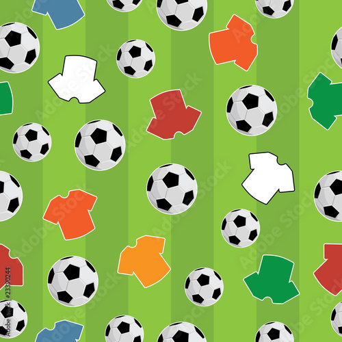 seamless football pattern