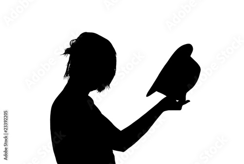 Fotografia taking hat off