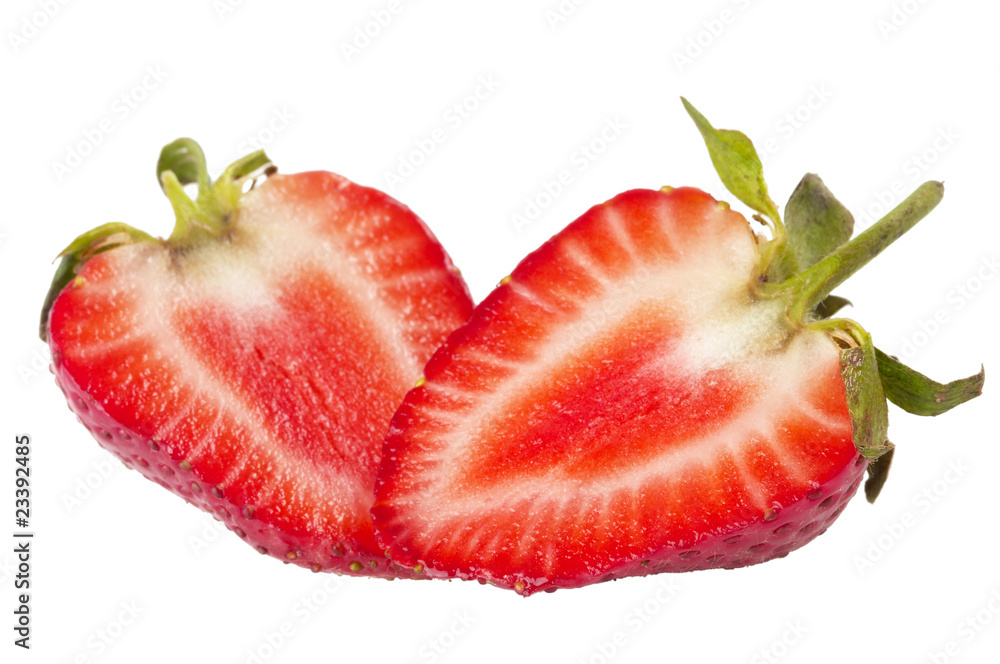 Sliced strawberry Sliced strawberry