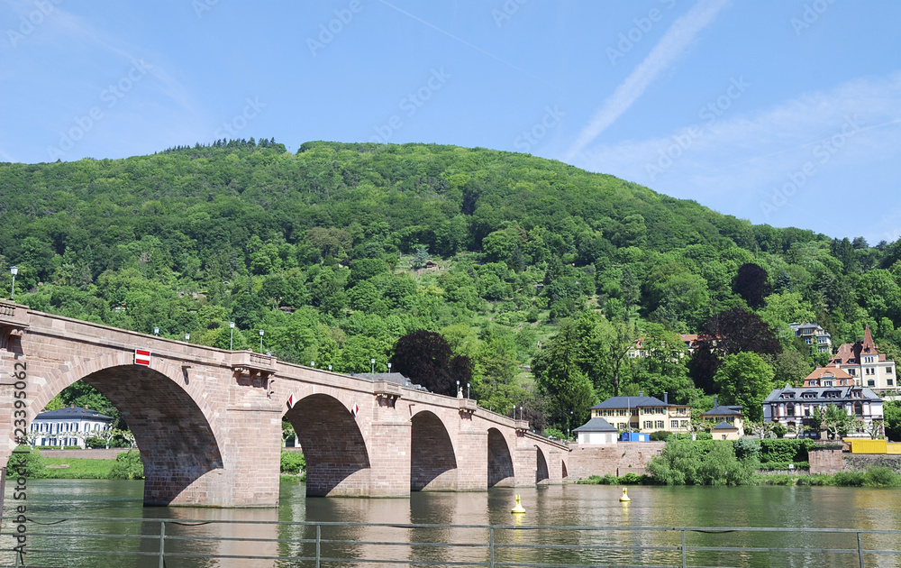Fototapeta premium Old Bridge of Heidelberg