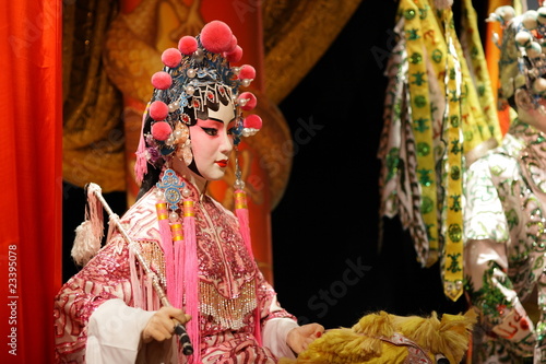 chinese opera dummy, female © leungchopan