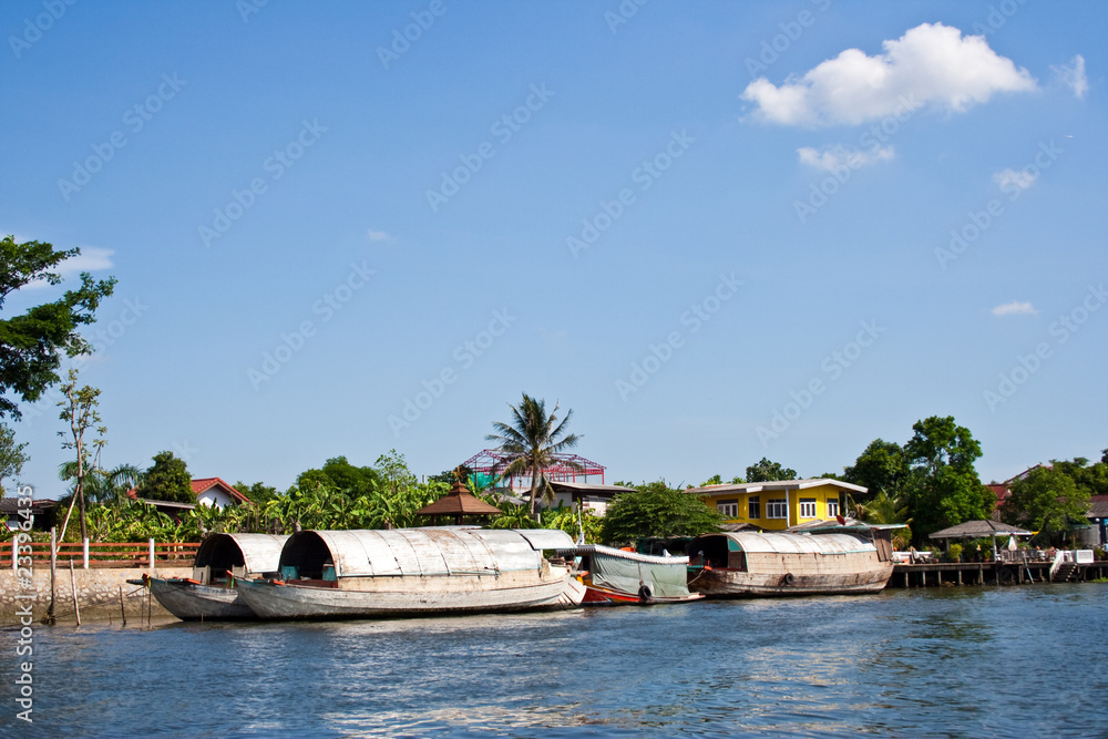 Boat at Chaopraya Rive