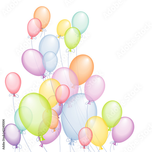 Bunte Luftballone