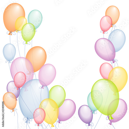 Bunte Luftballone