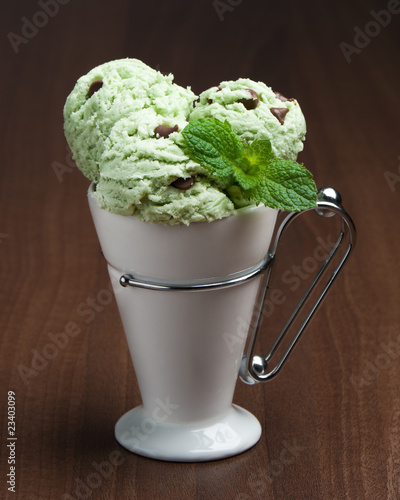 Minty Ice Cream photo