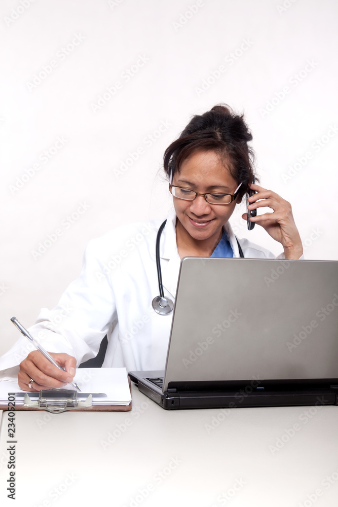 Confident asian doctor medical practitioner Confident asian doctor medical practitioner