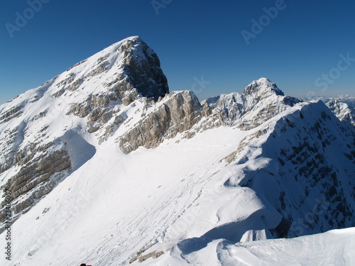 Snowy mountain