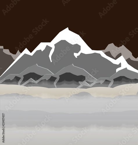 high mountain