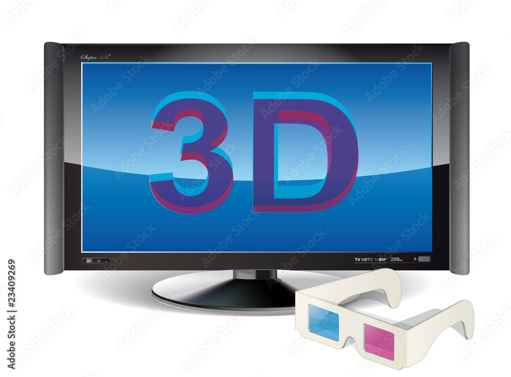 ECRAN PLASMA - LED - LCD avec lunettes 3D ECRAN PLASMA - LED - LCD avec lunettes 3D