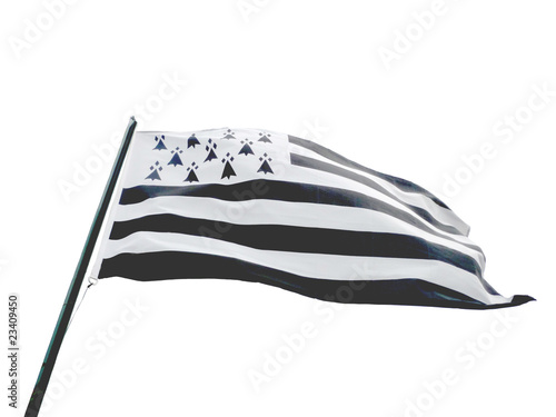 Obraz na plátně drapeau breton