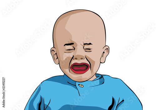 Niño llorando