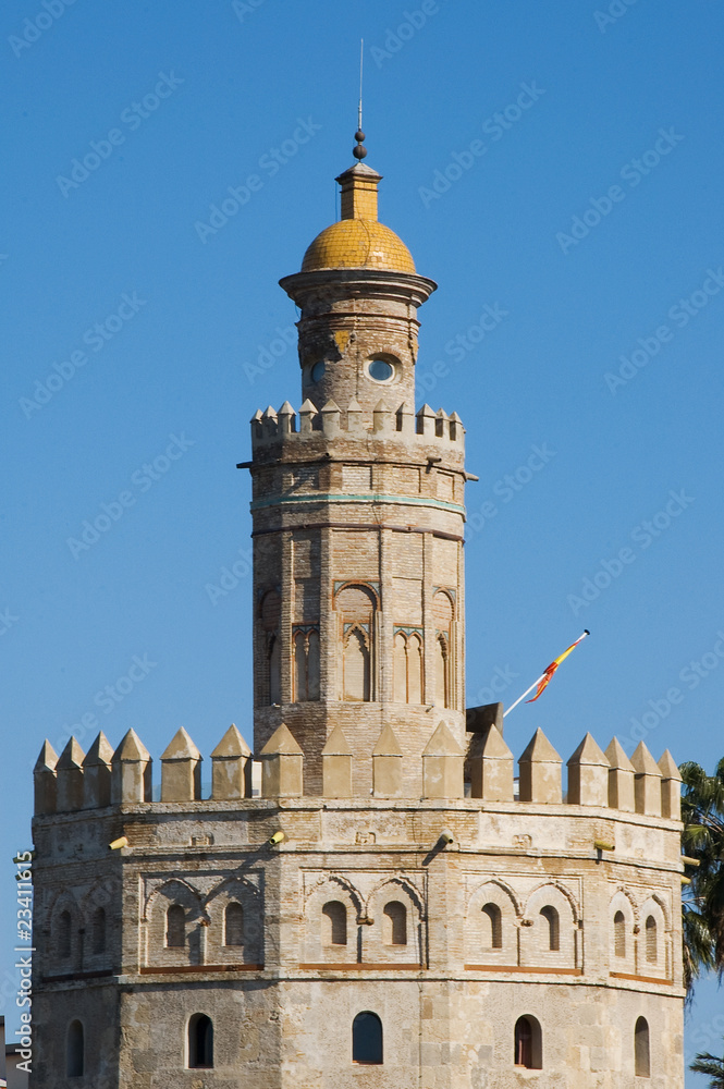 Fototapeta premium Torre del Oro, Seville