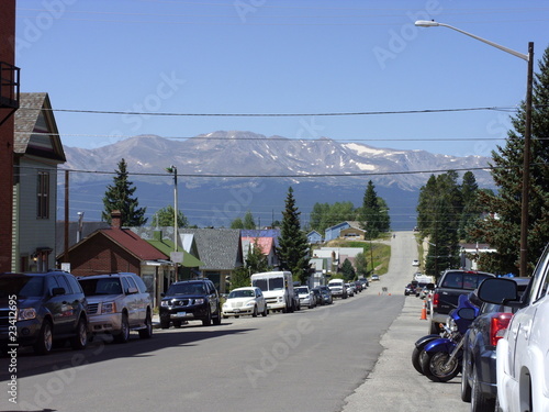 Straße in FRaser, CO, USA