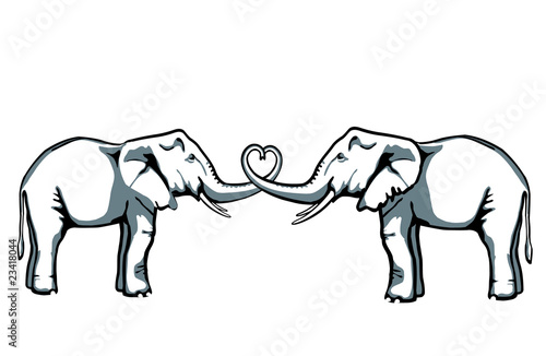 2 Elephanten
