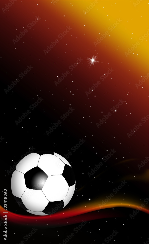 Fototapeta premium Fußball WM