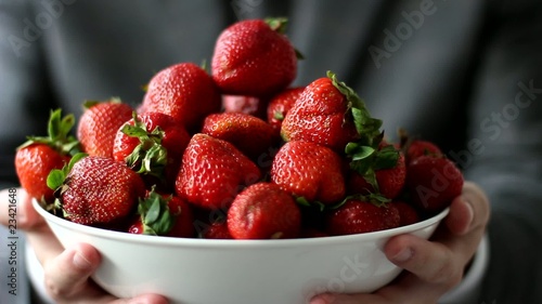 Business offer: Bowl of Strawberries