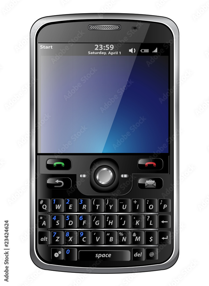 Mobile phone, vector Mobile phone, vector