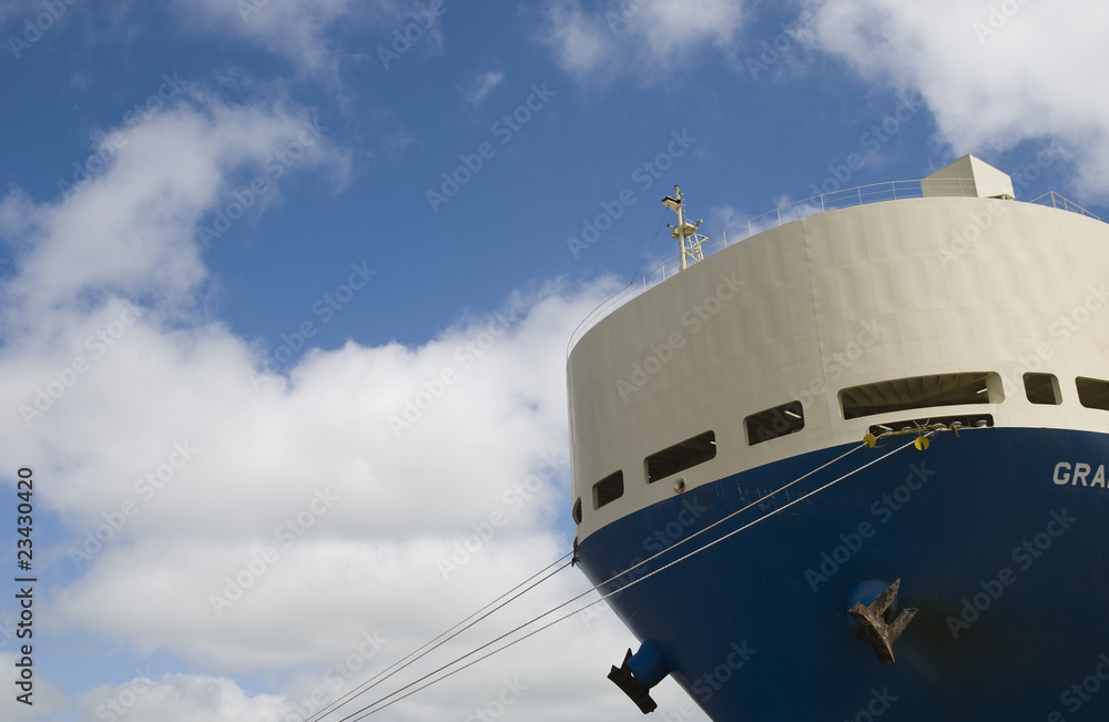 Fototapeta premium Frachtschiff