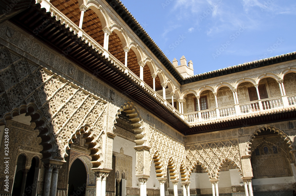 Obraz premium Royal Alcazar in Seville, Spain