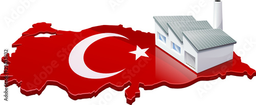 Usine en Turquie (détouré)