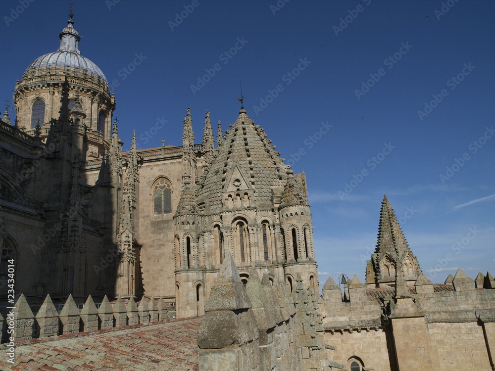 Cimborrios de las catedrales de Salamanca Cimborrios de las catedrales de Salamanca
