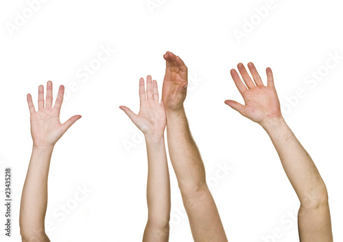 Raised Hands