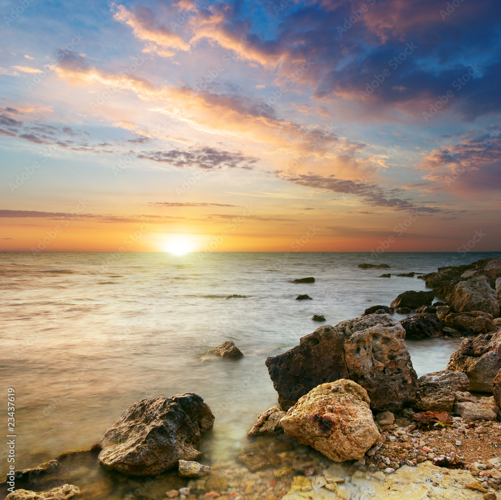 Beautiful sea landscape Beautiful sea landscape