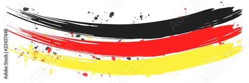 Deutschlandfahne - abstrakt