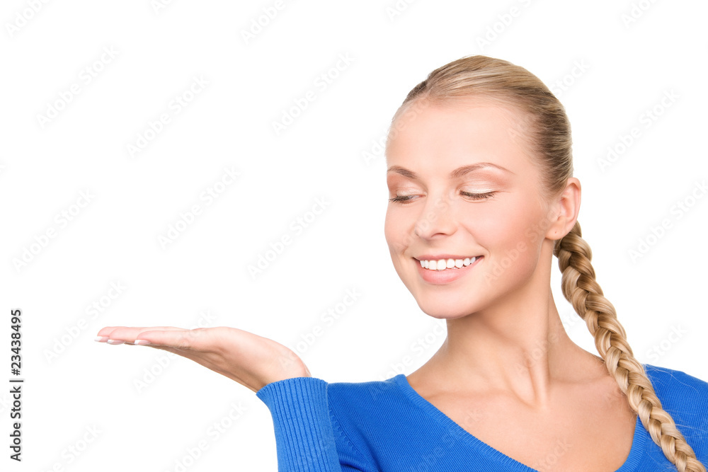 something on the palm