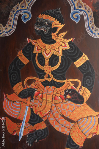 ramayana mural