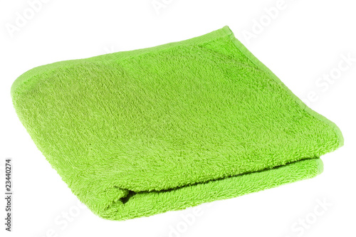 Konstfotografi green towel