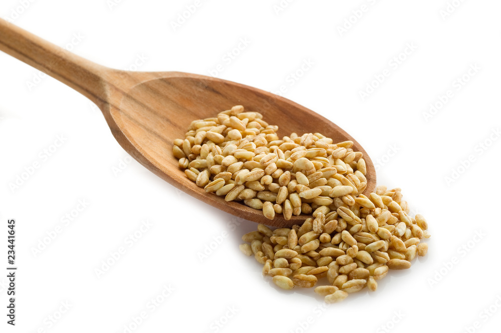 spoon with grain - cucciaio con grano per zuppe spoon with grain - cucciaio con grano per zuppe