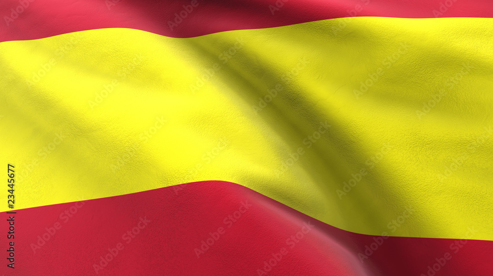 Fototapeta premium Flagge Spanien