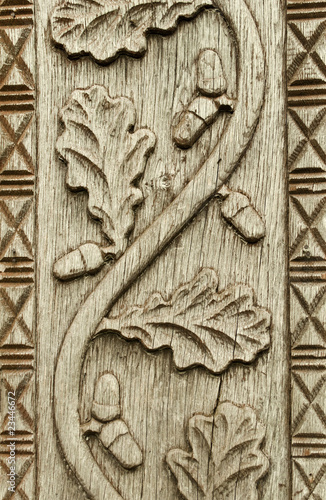 Wood carving