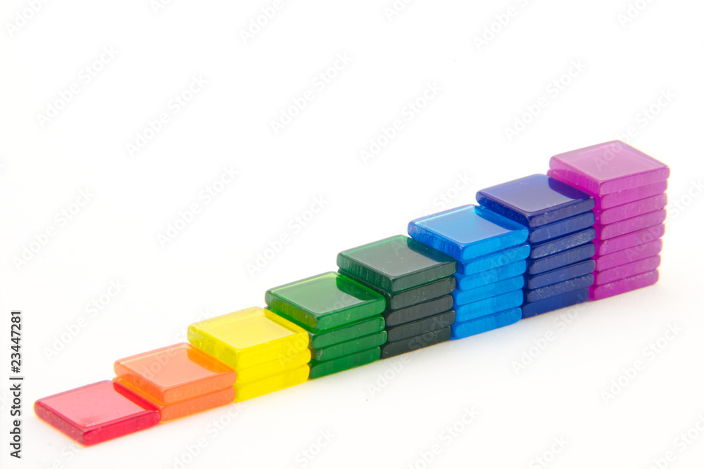Regenbogen Mosaik Stufen Regenbogen Mosaik Stufen