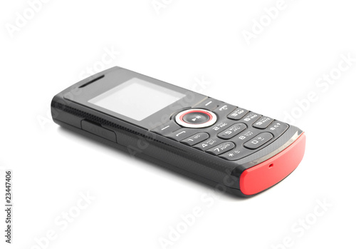 Wallpaper Mural cell phone isolated on white Torontodigital.ca