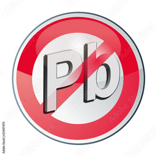icone diagnostic plomb / pas de Plomb