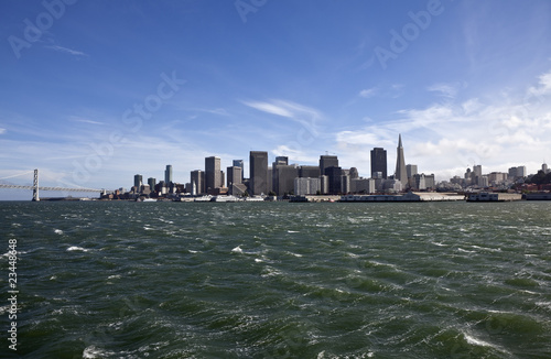 San Francisco Bay with Wind...