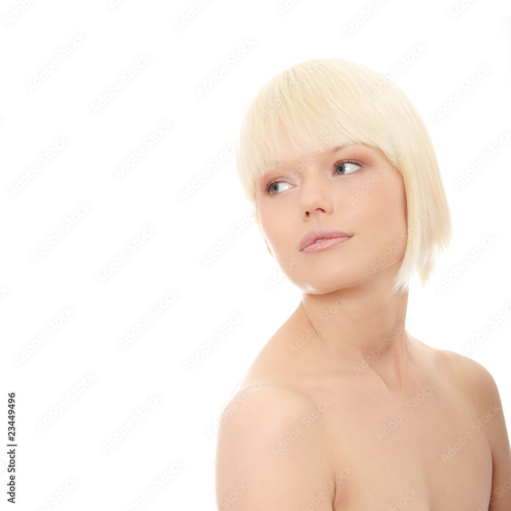 Portrait of the attractive girl Portrait of the attractive girl