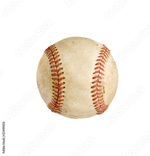 baseball isolated with path