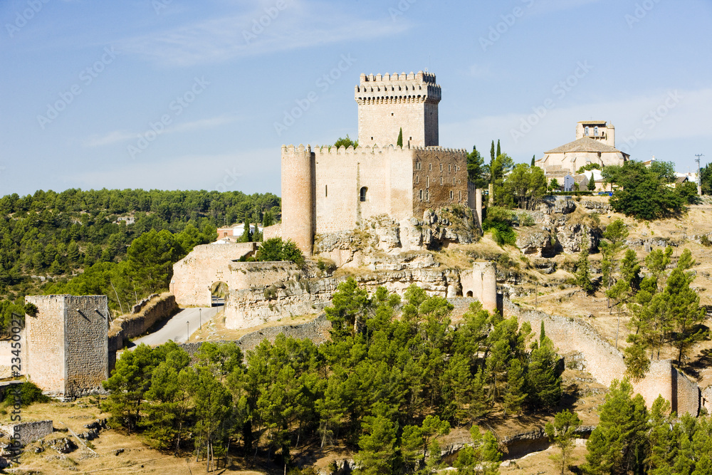 Marques de Villena Castle, Alarcon, Castile-La Mancha, Spain