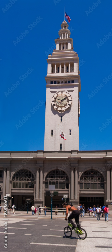 Fototapeta premium Port of San Francisco, Ferry Plaza